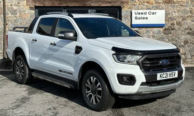 Ford Ranger Pick Up Double Cab Wildtrak 2.0 EcoBlue 213 Auto Pick Up Diesel White